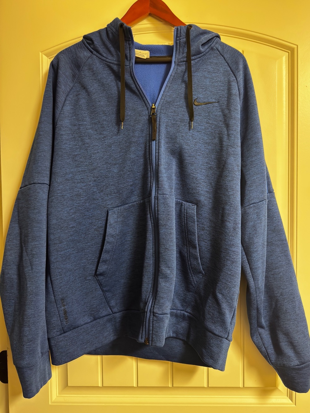 Nike Royal Blue Therma-Fit Full Zip Hoodie